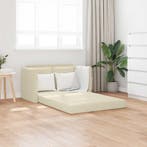 vidaXL Slaapbank vloermodel 2-in-1 112x174x55 cm kunstleer, Verzenden, Nieuw, Leer, Minder dan 150 cm