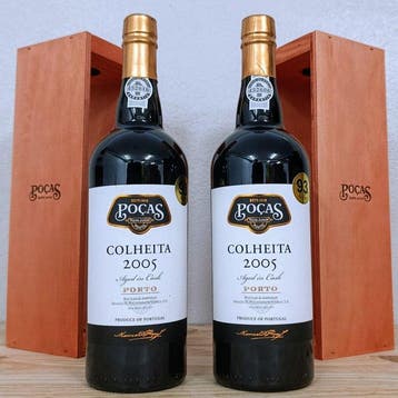 2005 Poças - Colheita Port - Gebotteld in 2024 - Douro - 2, Nieuw