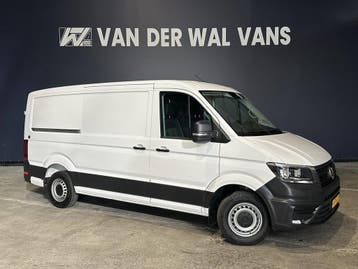 Volkswagen Crafter 2.0 TDI L3H2 L2H1 Euro6 Airco | Camera |, Stof, Gebruikt, Volkswagen, Wit