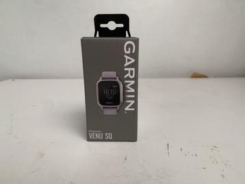 Garmin Venu Sq 40 mm lila op siliconenbandje lavendel [wifi], Verzenden, Nieuw, Garmin