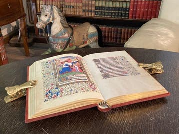 MARGARITA DE BORBÓN - LIBRO DE LAS HORAS DE MARGARITA DE