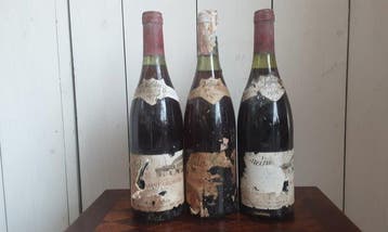 1978 & 1977 x 2 Jaffelin Caves du Chapitre - Nuits St., Nieuw
