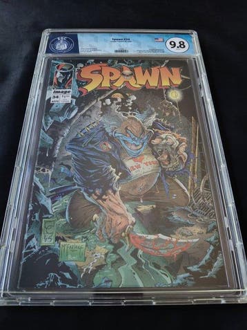 Spawn 34 - 1 Graded comic - Eerste druk, Boeken, Nieuw
