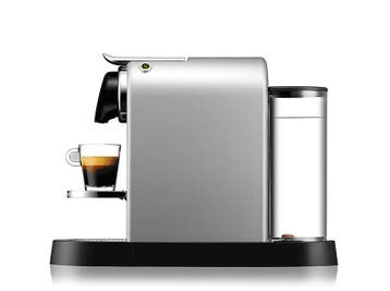 Krups -  Nespresso - Citiz  Capsulemachine Zilver, Witgoed en Apparatuur, Koffiezetapparaten, Verzenden, Nieuw, 1 kopje, Koffiepads en cups