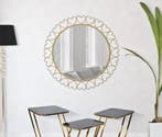 WANDSPIEGEL HARTJES CM Ø 80X2,5, Huis en Inrichting, Woonaccessoires | Spiegels, Ophalen of Verzenden, Nieuw
