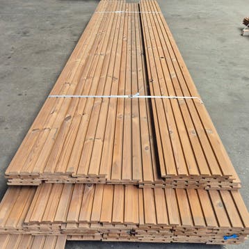 Thermo vuren triple rhombus 3600-3900-4200x143-135x19mm, Doe-het-zelf en Verbouw, Ophalen of Verzenden, Nieuw
