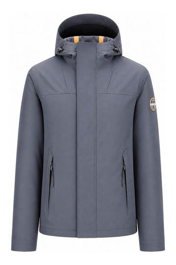 Napapijri Winterjas in maat M Grijs, Verzenden, Zo goed als nieuw, Overige kleuren, Napapijri
