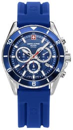 Swiss Alpine Military 7034.9835 Sierra Chrono horloge, Overige merken, Staal, Verzenden, Polshorloge