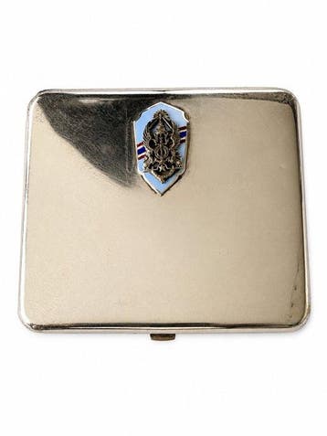 sigaretten dispenser - .800 zilver - Siam Sterling vóór 1939, Verzamelen, Nieuw