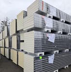 Restpartij sandwichpanelen, wandpanelen,100 mm, 80st.8 meter, Verzenden, Zo goed als nieuw, Overige materialen, 100 mm of meer