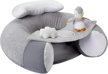 Baby Vloerstoel met Speeltafel | Tweedekansje | OP=OP, Ophalen of Verzenden, Zo goed als nieuw, Overige typen, Afneembaar eetblad