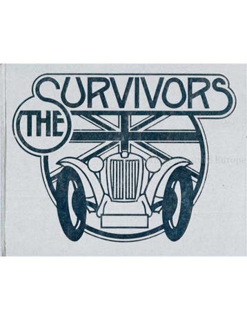 THE SURVIVORS, POSTWAR MG & MORGAN, Boeken, Auto's | Boeken, Nieuw, Author