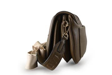 Laurent David Handtas Bruin, Sieraden, Tassen en Uiterlijk, Verzenden, Zo goed als nieuw, Bruin