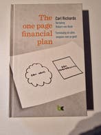The one page financial plan   Eenvoudig en sli 9789081972048, Verzenden, Zo goed als nieuw
