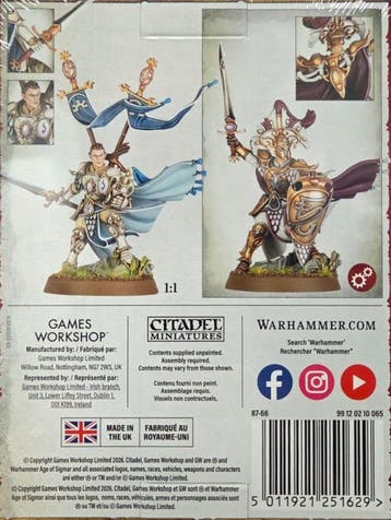Lumineth Realmlords Vanari Lord Regent (Warhammer Age of, Hobby en Vrije tijd, Ophalen of Verzenden, Nieuw