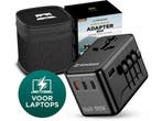 Remodius® Wereldstekker PRO - Universele Reisstekker -, Verzenden, Nieuw