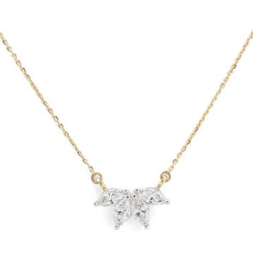 Halsketting - 14 karaat Geel goud - 0.74ct. tw. Diamant, Sieraden, Tassen en Uiterlijk, Nieuw