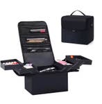 Make-up Koffer 4 Laags – Organizer met Verstelbare Vakken, Verzenden, Nieuw