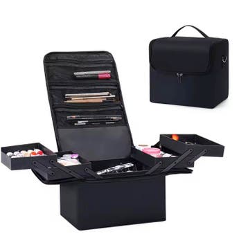 Make-up Koffer 4 Laags – Organizer met Verstelbare Vakken, Verzenden, Nieuw