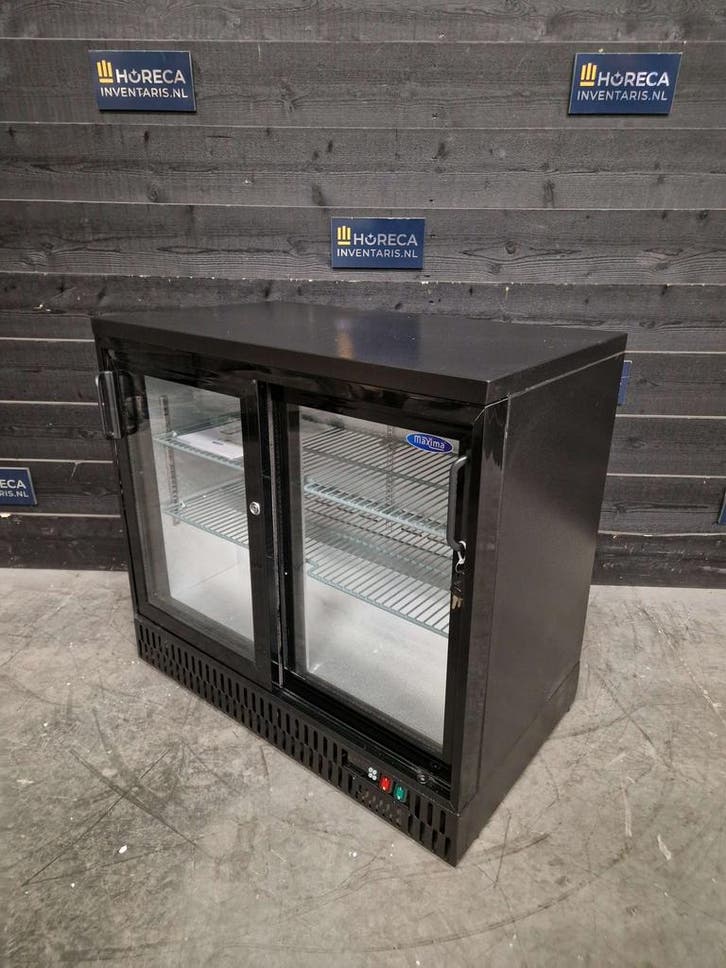 Koelkast | 2-deurs barkoeling | schuifdeuren | Maxima | 230V, Zakelijke goederen, Horeca | Keukenapparatuur, Nieuw in verpakking