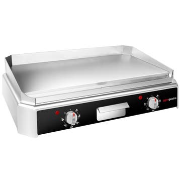 GGM Gastro | Elektrische bakplaat - 5kW - Glad | EBPE800GL |, Verzenden, Nieuw in verpakking, Fornuis, Frituur en Grillen