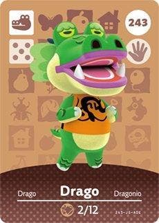 Amiibo Drago #243 - Series 3, Spelcomputers en Games, Spelcomputers | Nintendo Consoles | Accessoires, Zo goed als nieuw, Verzenden