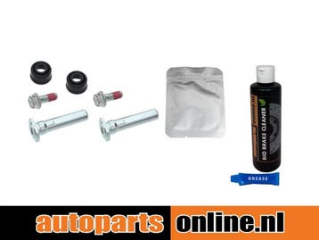 Remklauw reparatie set geleidebussen Nissan Bluebird voorzij, Verzenden, Nieuw, Nissan