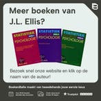 Statistiek voor de psychologie 1 9789047300342 J.L. Ellis, Verzenden, Gelezen, J.L. Ellis