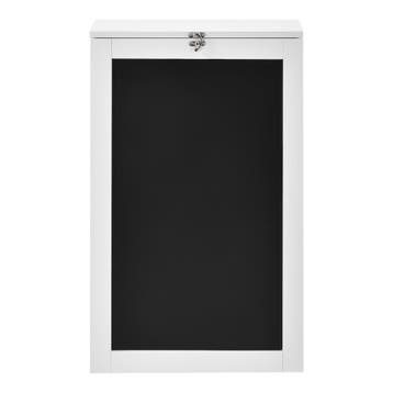 Klaptafel eettafel voor wandmontage met krijtbord wit, Verzenden, Nieuw