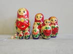 Matryoshka Nesting Dolls — Set of 9 Hand-Painted Russian