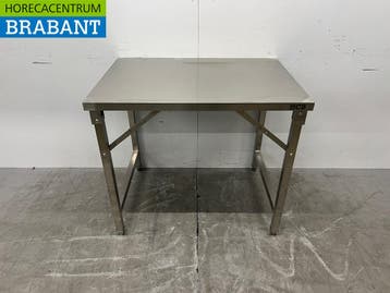 RVS HCB Inklapbare Werktafel 100 x 70 x 85 cm Horeca, Ophalen of Verzenden, Nieuw zonder verpakking