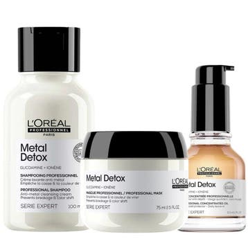 LOréal Professionnel Metal Detox Mini Trio Set -, Ophalen of Verzenden, Nieuw, Shampoo of Conditioner