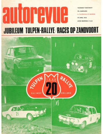 1968 AUTO REVUE MAGAZINE 08 NEDERLANDS, Nieuw, Author