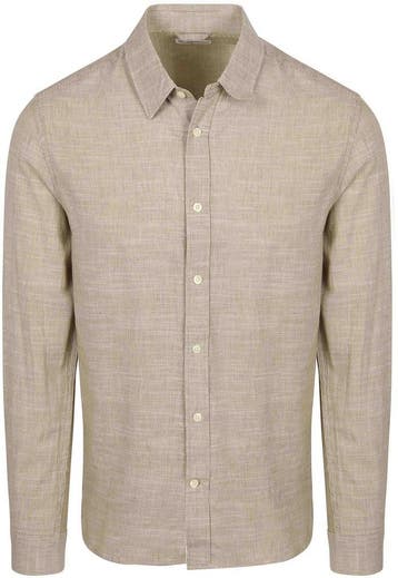 Knowledge Cotton Apparel Shirt Stripe Green maat M Heren, Verzenden, Nieuw, Groen, KnowledgeCotton Apparel