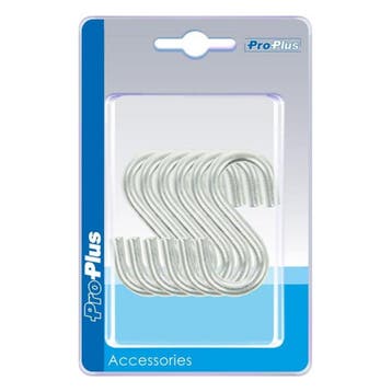 ProPlus S-haak - Ø 6 mm - 5,8 x 2,7 cm - 6 stuks (Kamperen), Caravans en Kamperen, Ophalen of Verzenden, Nieuw