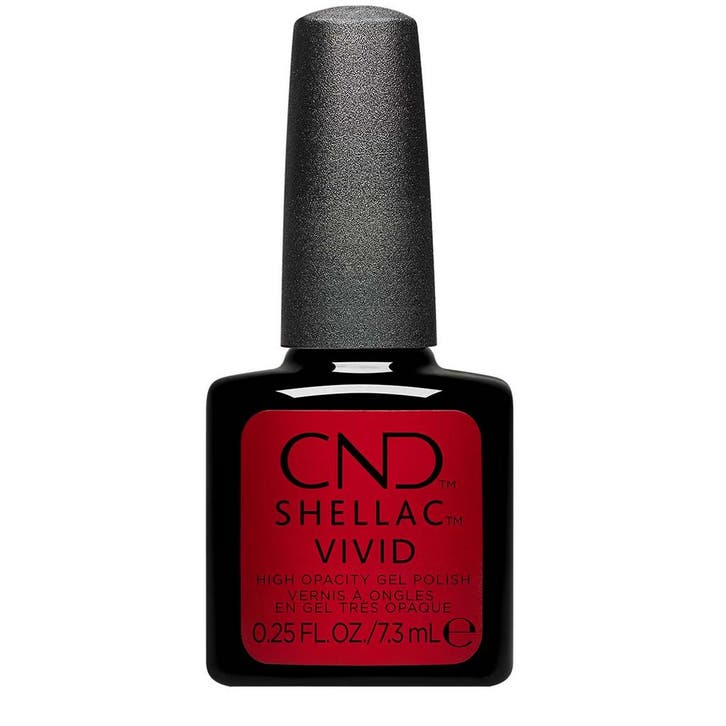 CND  Shellac Vivid  Red Carpet 7,3 ml, Sieraden, Tassen en Uiterlijk, Uiterlijk | Haarverzorging, Nieuw, Verzenden