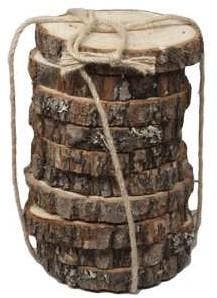 Eikenschijven Boomschijven 12-14 cm Pak ca. 10 stuks, Huis en Inrichting, Woonaccessoires | Kunstplanten en Kunstbloemen, Nieuw