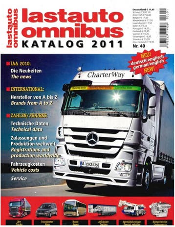 2011 LASTAUTO OMNIBUS JAARBOEK 40 DUITS, Nieuw, Author