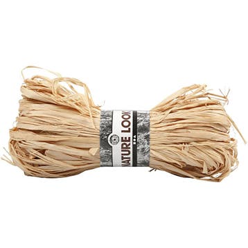 Raffia, 50 gr/ 1 doos, Hobby en Vrije tijd, Nieuw