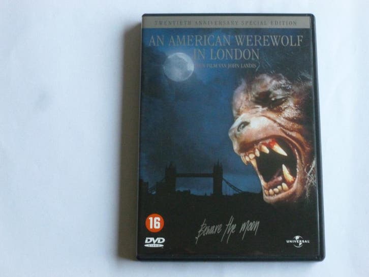 An American Werewolf in London - John Landis (DVD), Cd's en Dvd's, Dvd's | Filmhuis, Zo goed als nieuw, Ophalen of Verzenden