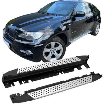 Aluminium Treeplanken met Antislip Noppen geschikt voor BMW