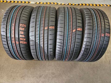 225/40/18 92Y BRIDGESTONE ZOMERBANDEN 7,1MM PROFIEL DEMO 4X, Auto-onderdelen, Banden en Velgen, Ophalen, 18 inch, Gebruikt, Band(en)