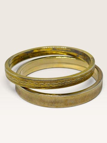 Zonder minimumprijs - Armband - 14 karaat Zilver, Geel goud,, Sieraden, Tassen en Uiterlijk, Nieuw