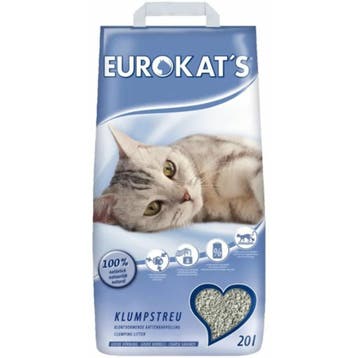 Eurokats Kattenbakvulling 20 liter, Dieren en Toebehoren, Verzenden, Nieuw
