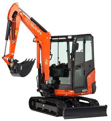 KX027-4 + iFor Williams GX125HD (combi - snel leverbaar!), Graafmachine