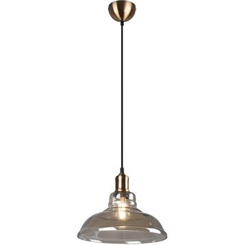 LED Hanglamp - Trion Aldin - E27 Fitting - Rond - Oud Brons, Ophalen of Verzenden, Nieuw, Metaal