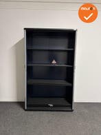 Gispen octa  Roldeurkast - 195x120x50cm - Donkerblauw met zi, Werkplek, Ophalen of Verzenden, Gebruikt, Kast