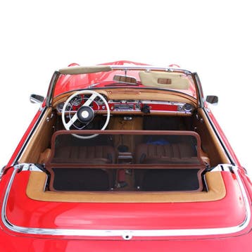 Mercedes-Benz SL-Klasse (1963-1971) Cabrio windscherm Bruin, Ophalen of Verzenden