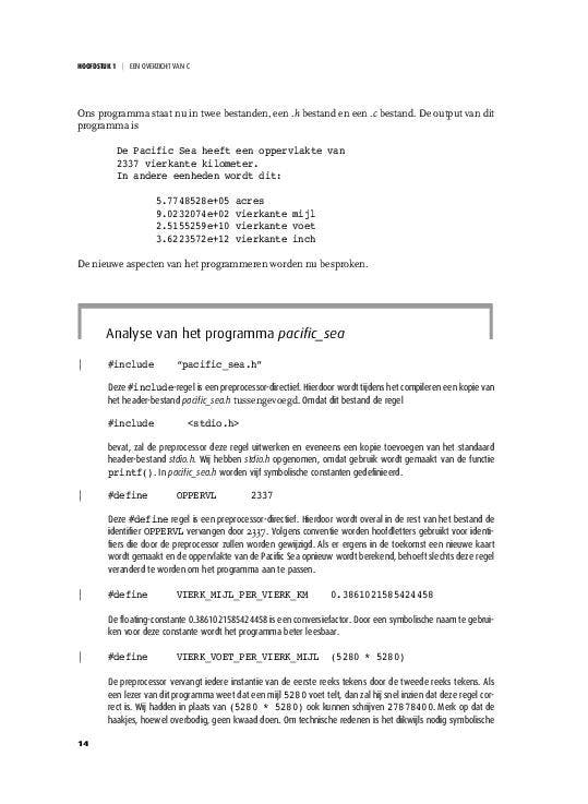 De programmeertaal C e vernieuwde editie 9789043016698, Boeken, Studieboeken en Cursussen, Zo goed als nieuw, Verzenden