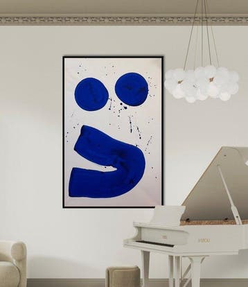 Stefanie Raus - Blue 1877 XXL, Antiek en Kunst